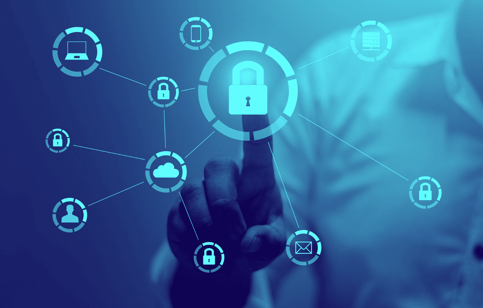 cybersecurite tpe pme Sécurité des données numériques avec protection par mot de passe.